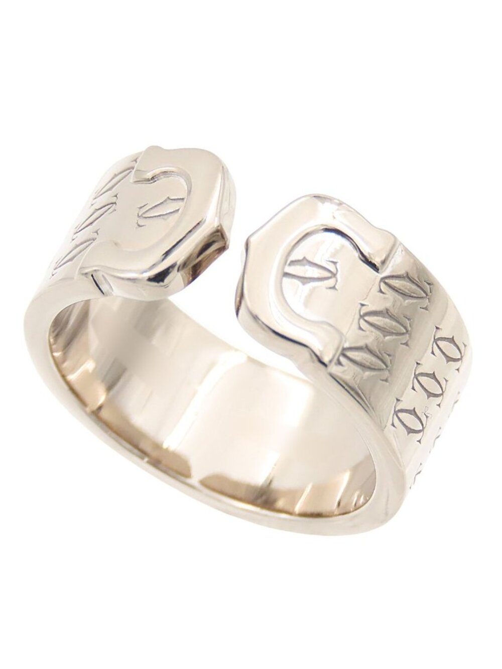 Cartier C2 Christmas Limited 51 Ring White Gold 18k